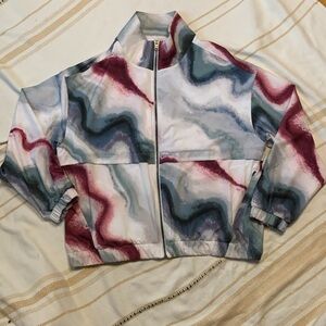 CALIA by Carrie Underwood Marbled Windbreaker Size Large